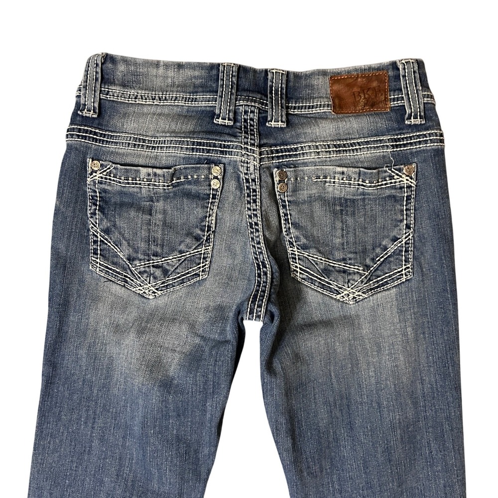 BKE Payton Bootcut Jeans Womens 27R Blue Low Rise Western Cowgirl Rodeo 27x31